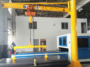 Điện Rotary Jib Crane