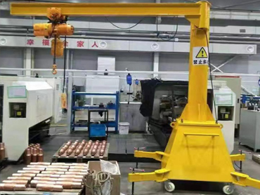 3 tấn crane cantilever di động nhỏ